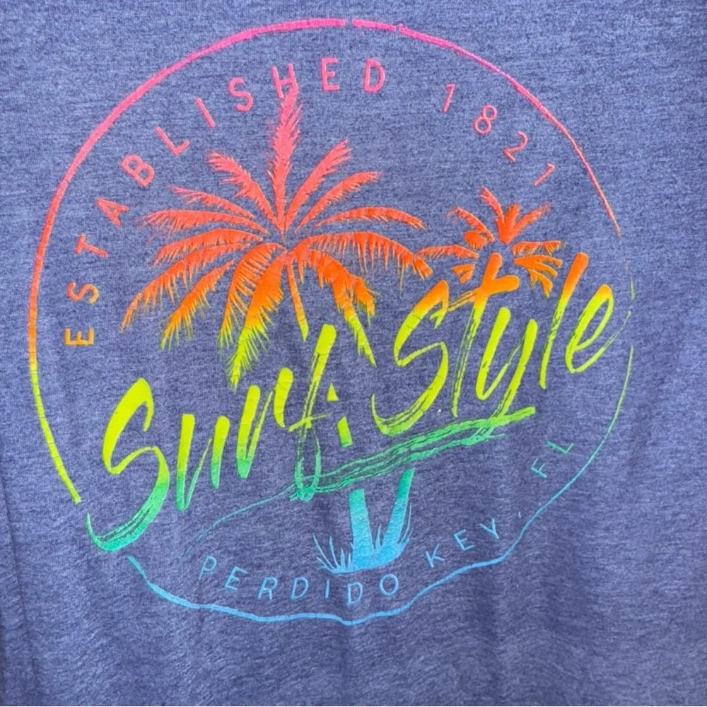 Surf Style Perdido Key Hoodie XL - Lightweight Graphic Beach Tee 🌴 - Picture 4 of 16